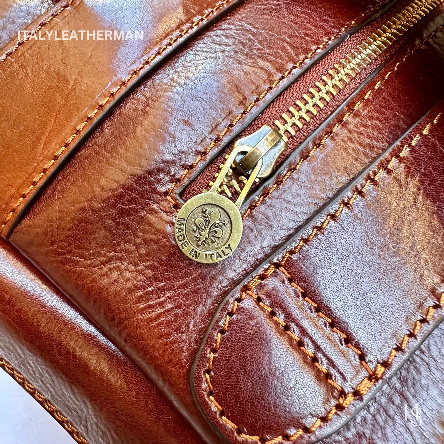 Italian Handmade Leather Backpack Elevate Your Style with Exquisite Craftsmanship - Italy Leather Shop