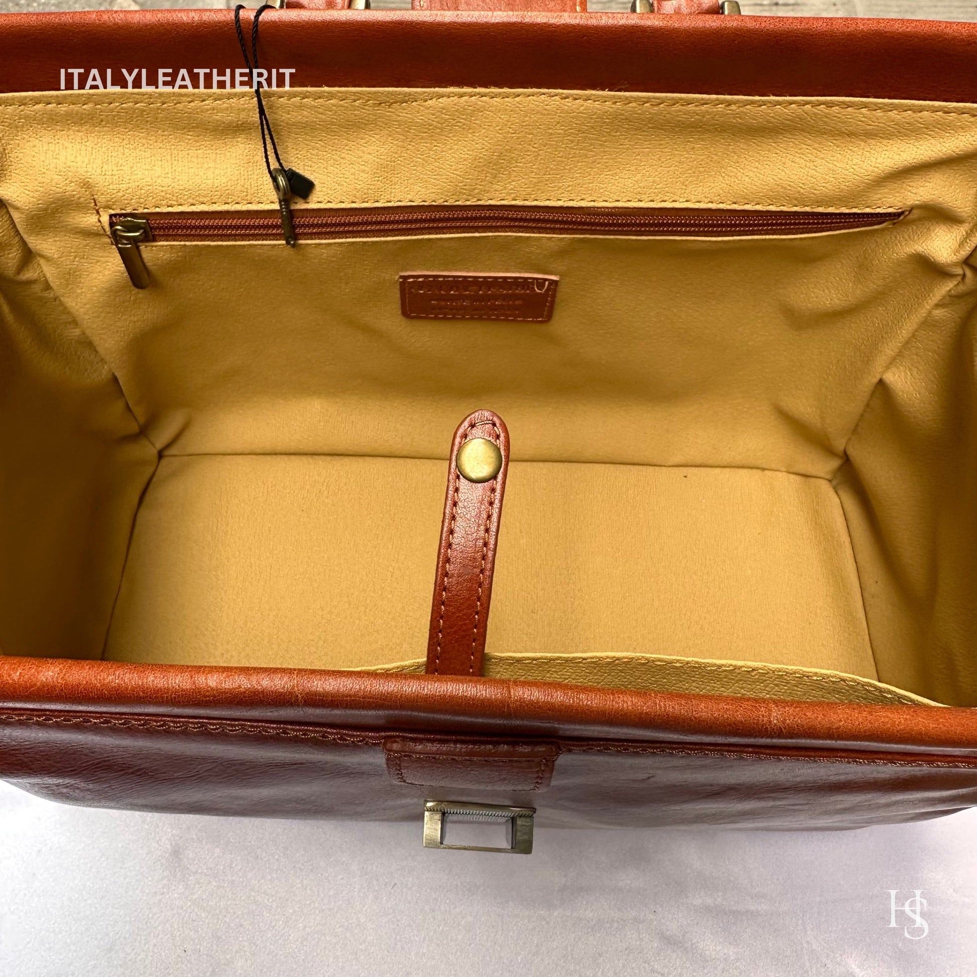 Italian Handmade Leather Doctor Bag Made in Italy | Leather doctor bag purse From Florence, medical bag