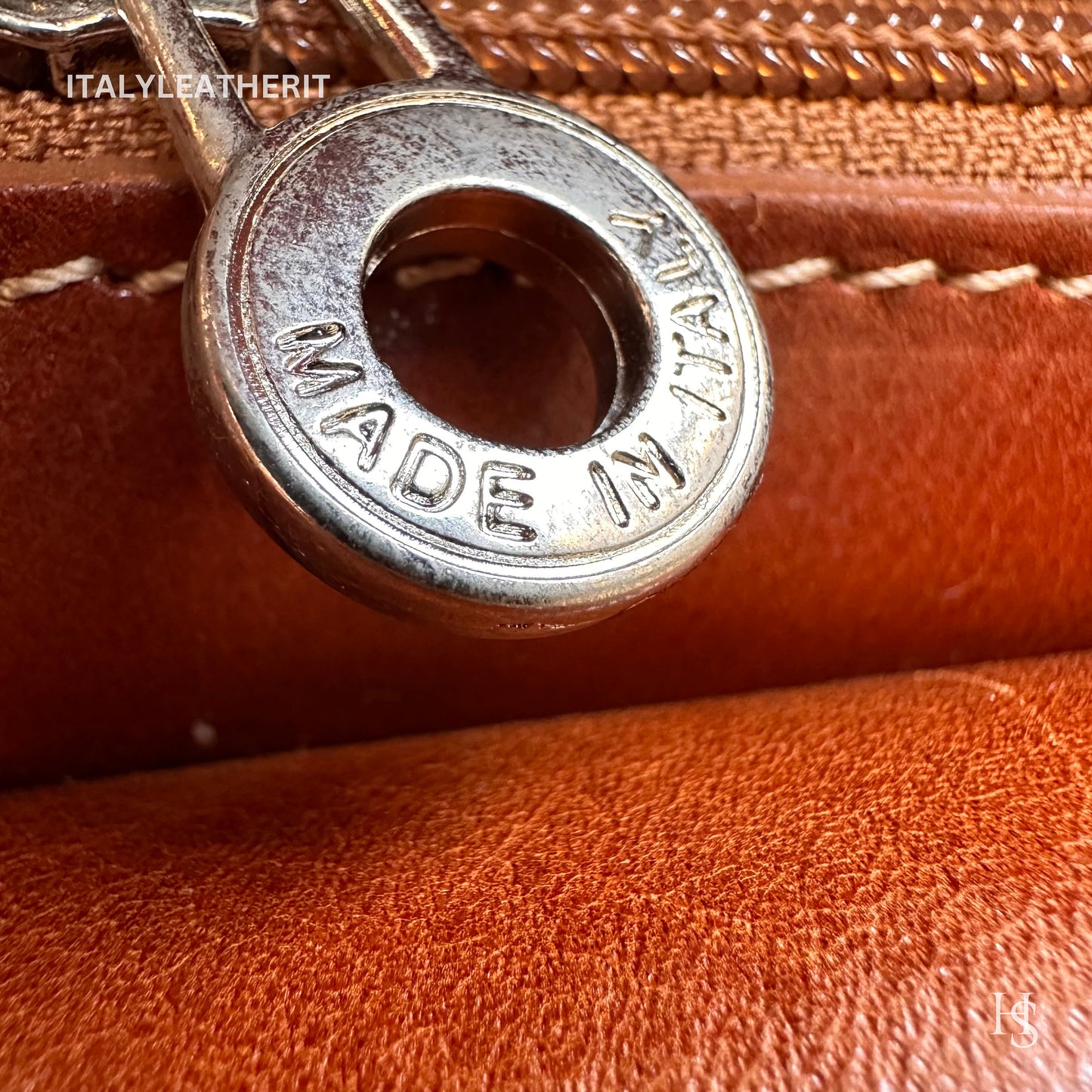 Italian Handmade Leather Bags For Woman l l Elegant Leather Tote From Florence, Brown shoulder bag