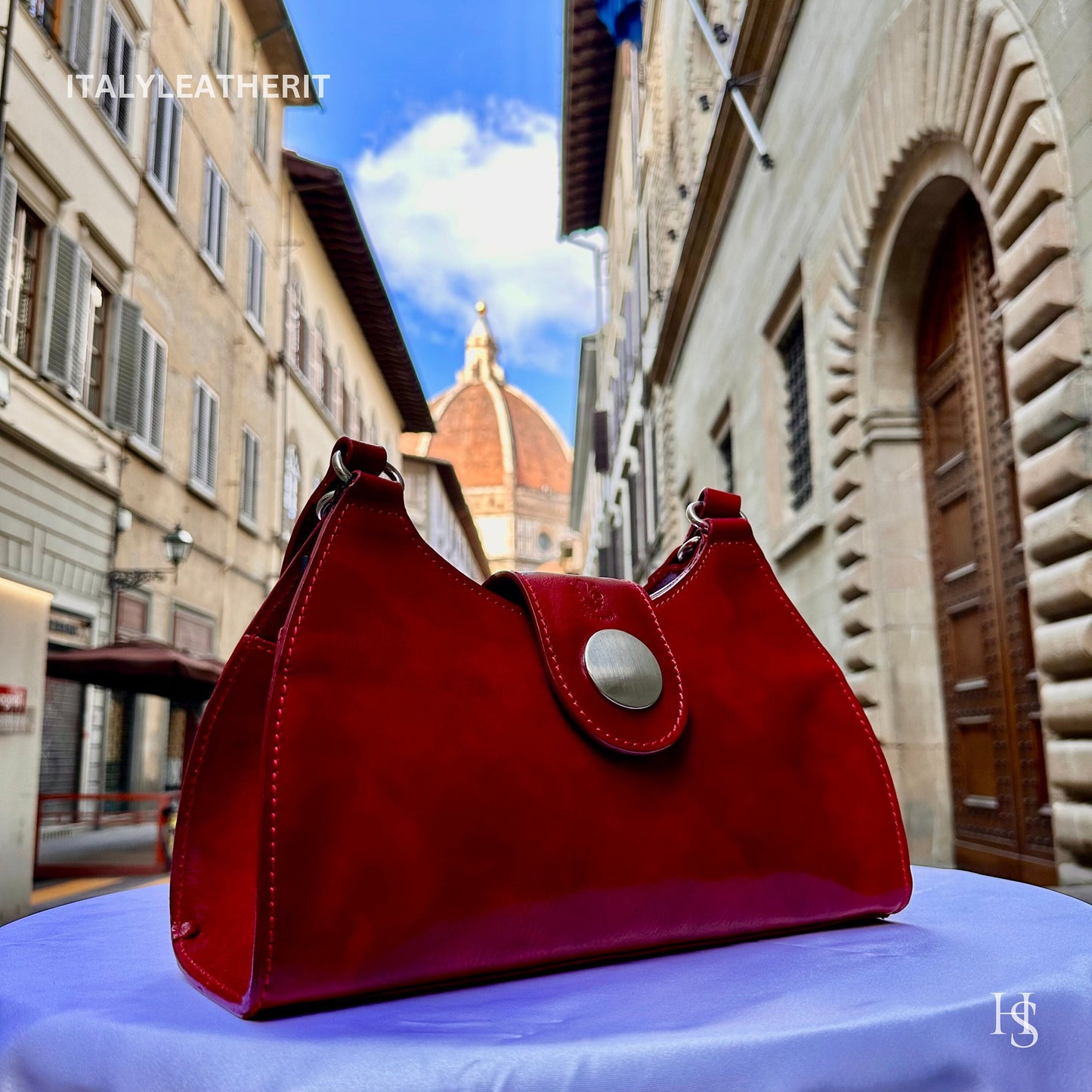 Italian Handmade Leather Bags For Woman l l Elegant Leather Tote From Florence
