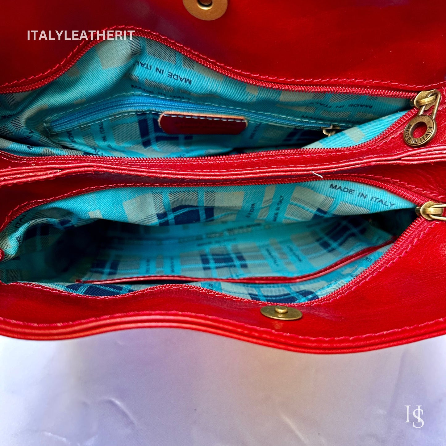 Italian Handmade Leather Bags For Woman l l Elegant Leather Tote From Florence, Made In Italy