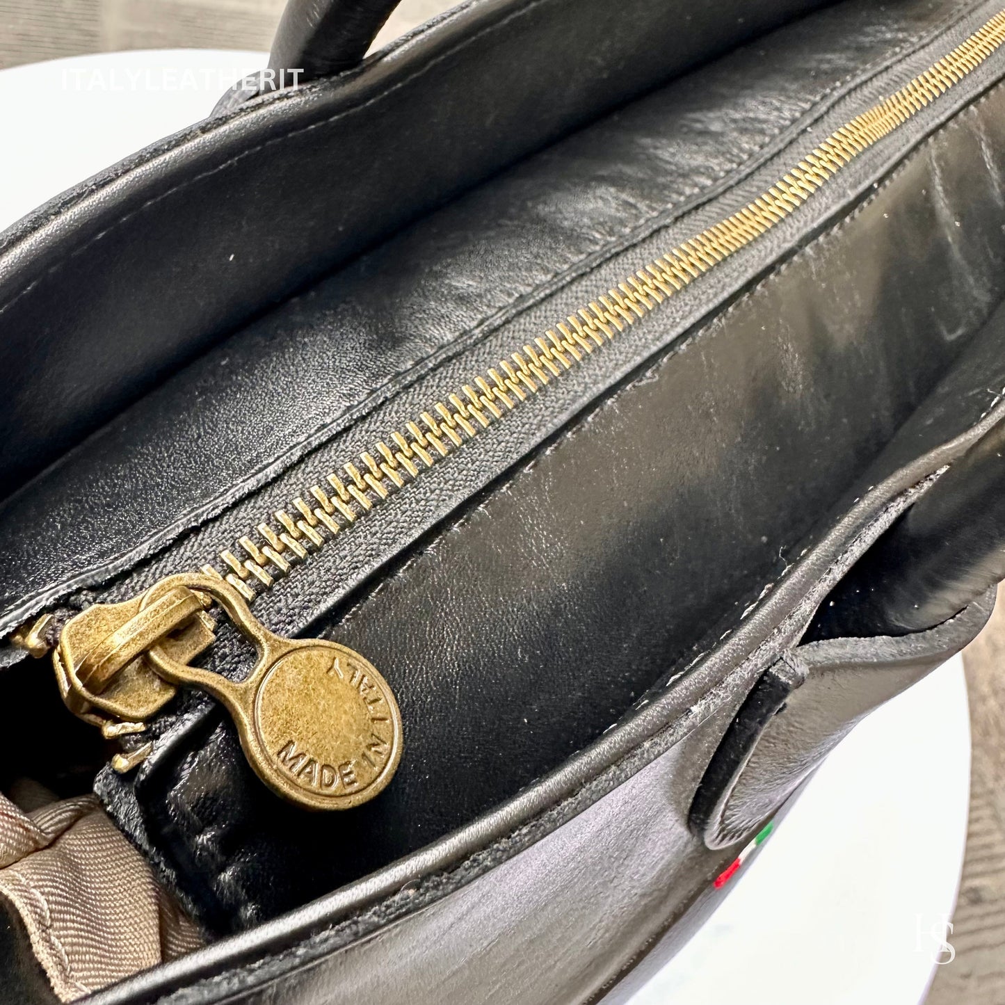 Italian Handmade Leather Bags For Woman l l Elegant Leather Tote From Florence, large leather bag, Black bag