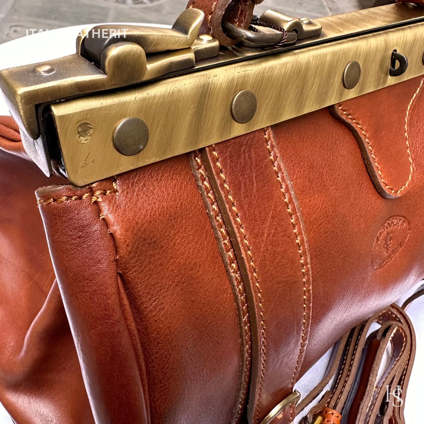 Italian Handmade Leather Doctor Bags | Medical Bag Purses | Made In Florence, Italy, Full Grain Leather