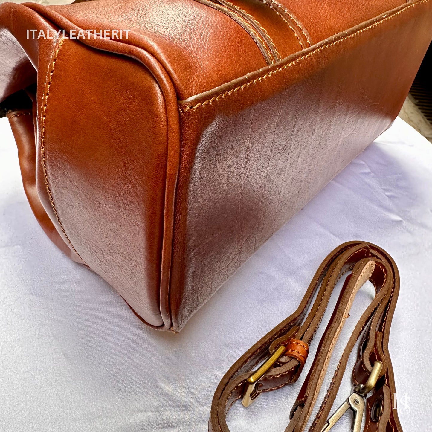 Italian Handmade Leather Doctor Bags | Medical Bag Purses | Made In Florence, Italy, Full Grain Leather
