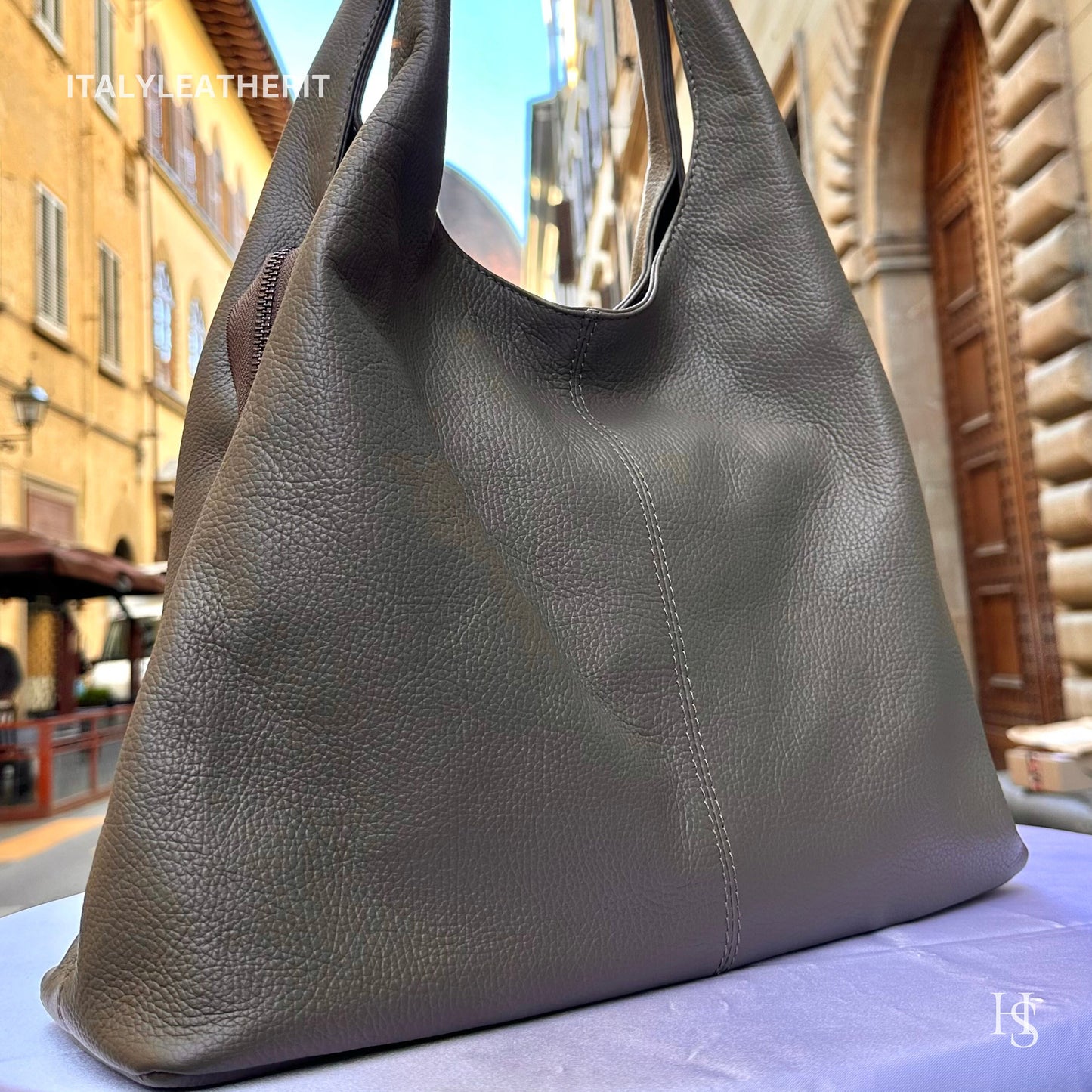 Italian Handmade Soft Leather Bags For Woman l l Soft Leather From Florence l Made In Italy