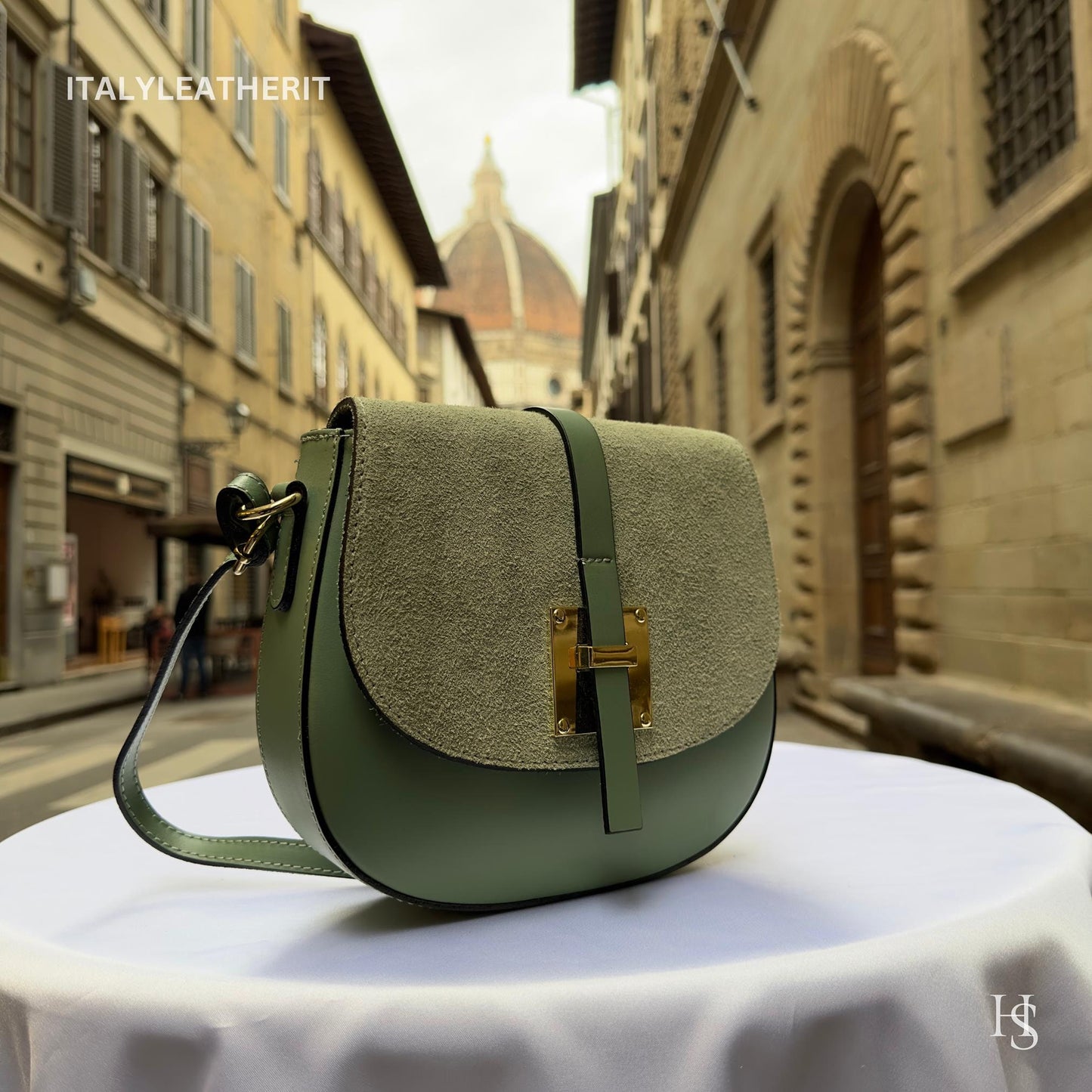 Italian Handmade Leather Bags for Women | Elegant Leather Tote & Crossbody Bag from Florence, daily bag