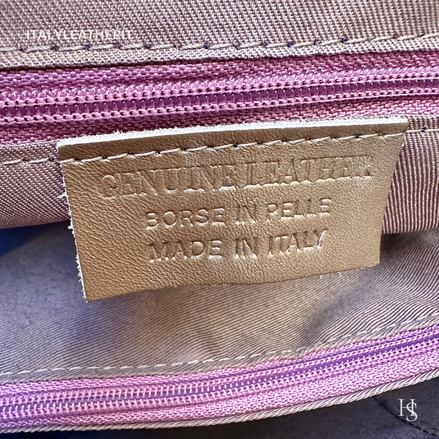 Italian Handmade Leather Bags for Women | Elegant Leather Tote from Florence | Artisan-Crafted Bag with Lock Closure, Pop Art Bag