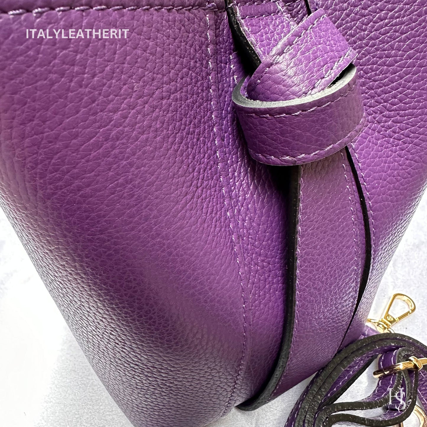Italian Handmade Leather Bags For Women l l Elegant Leather Tote From Florence, Bucket bag, leather purse