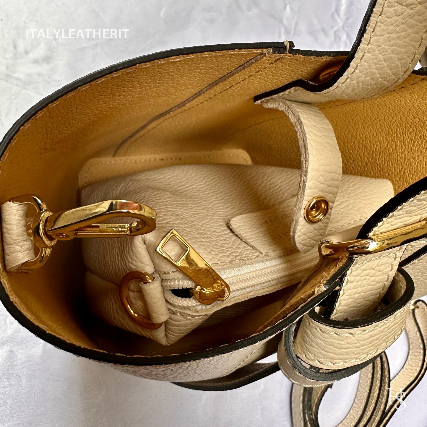 Italian Handmade Leather Bags For Women l l Elegant Leather Tote From Florence, Bucket bag, luxury tote