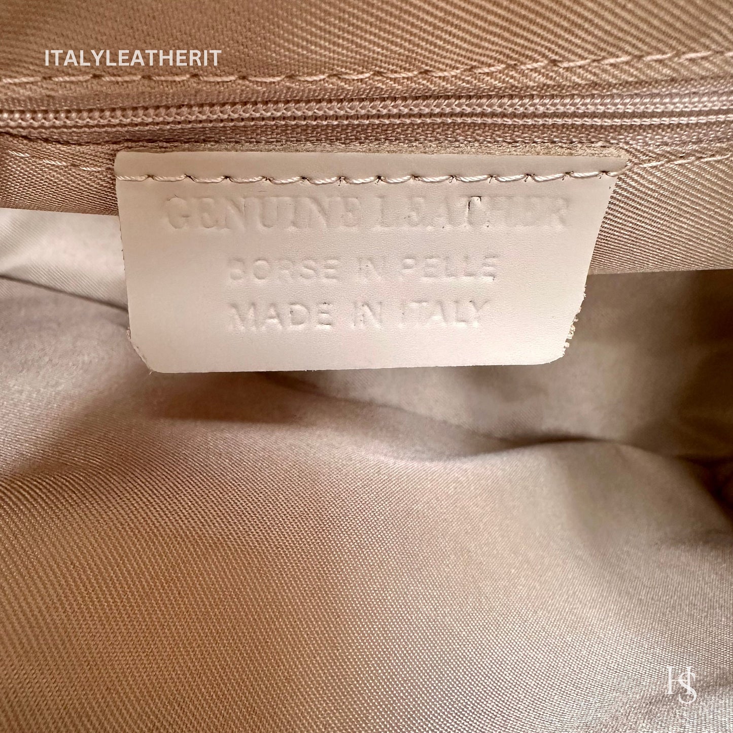 Italian Handmade Leather Bags For Woman l l Elegant Leather Tote From Florence || Made in Italy, Beige & Brown leather tote