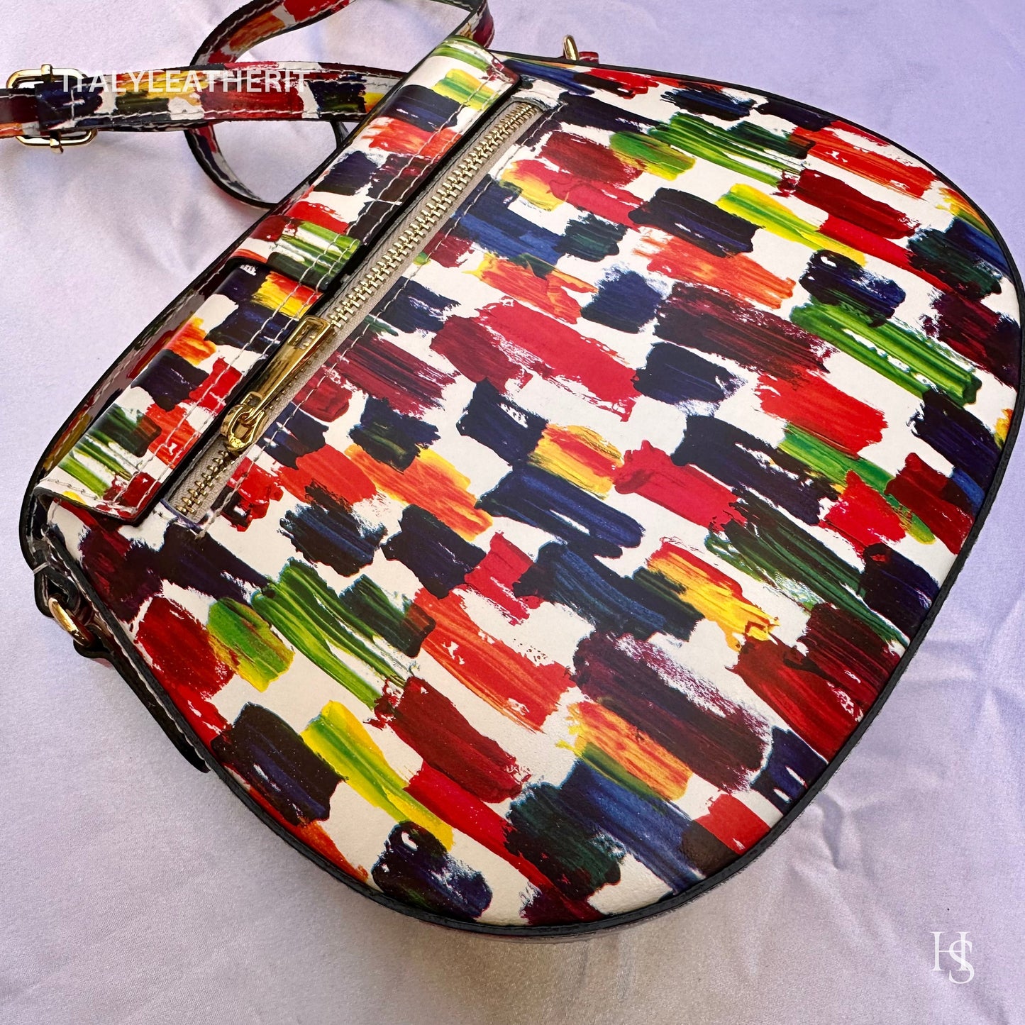 Italian Handmade Leather Bags For Women l l Elegant Leather Tote From Florence, multicolor crossbody bag