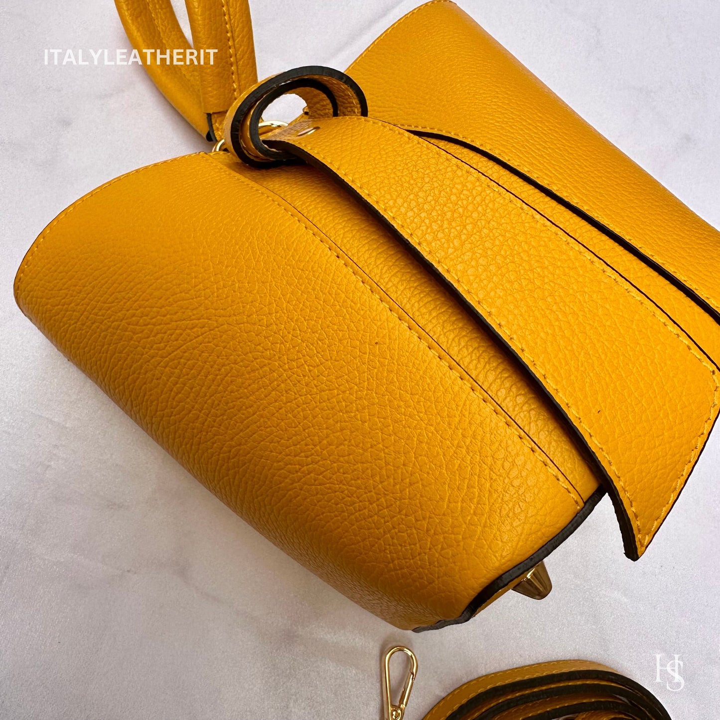 Italian Handmade Leather Bags For Women l l Elegant Leather Tote From Florence, Bucket bag, Made in Italy