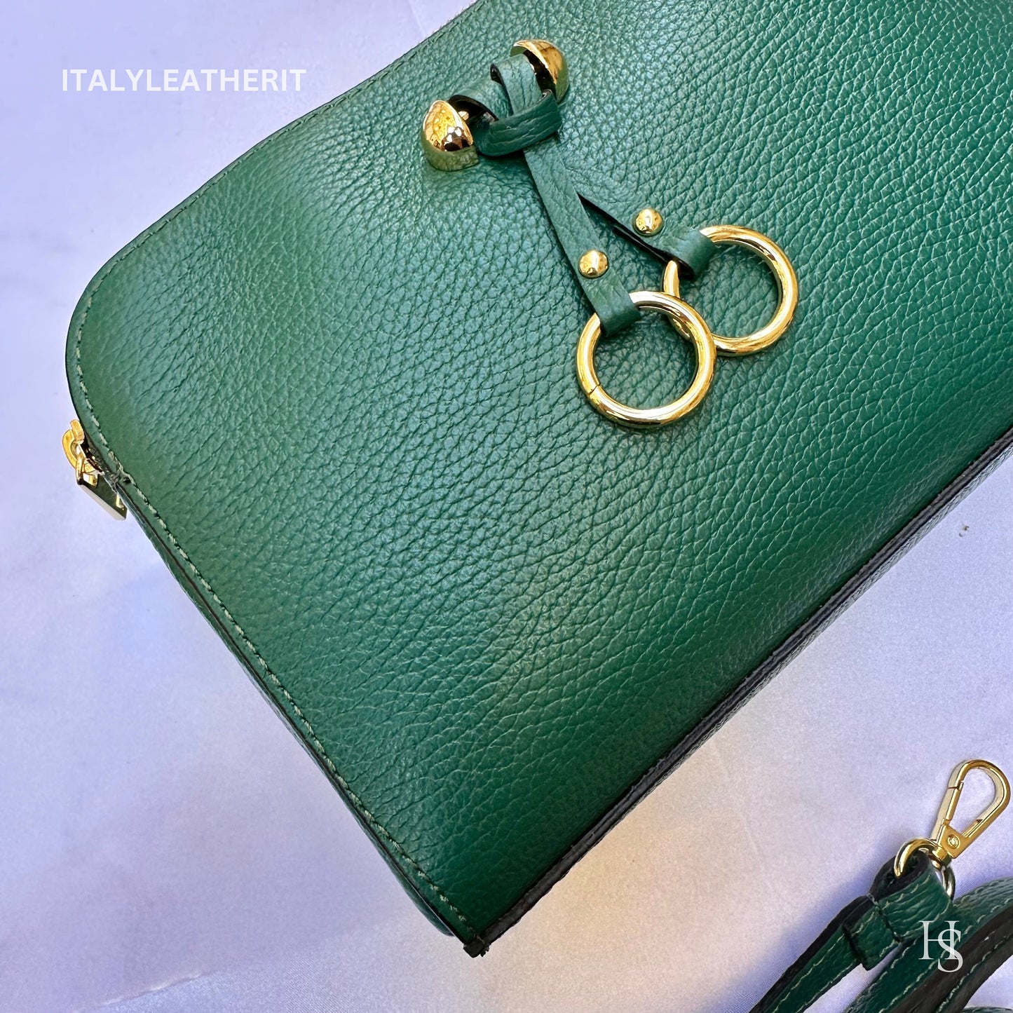 Italian Handmade Leather Bags For Women | Elegant Leather Crossbody Bag From Florence | Handcrafted Bag
