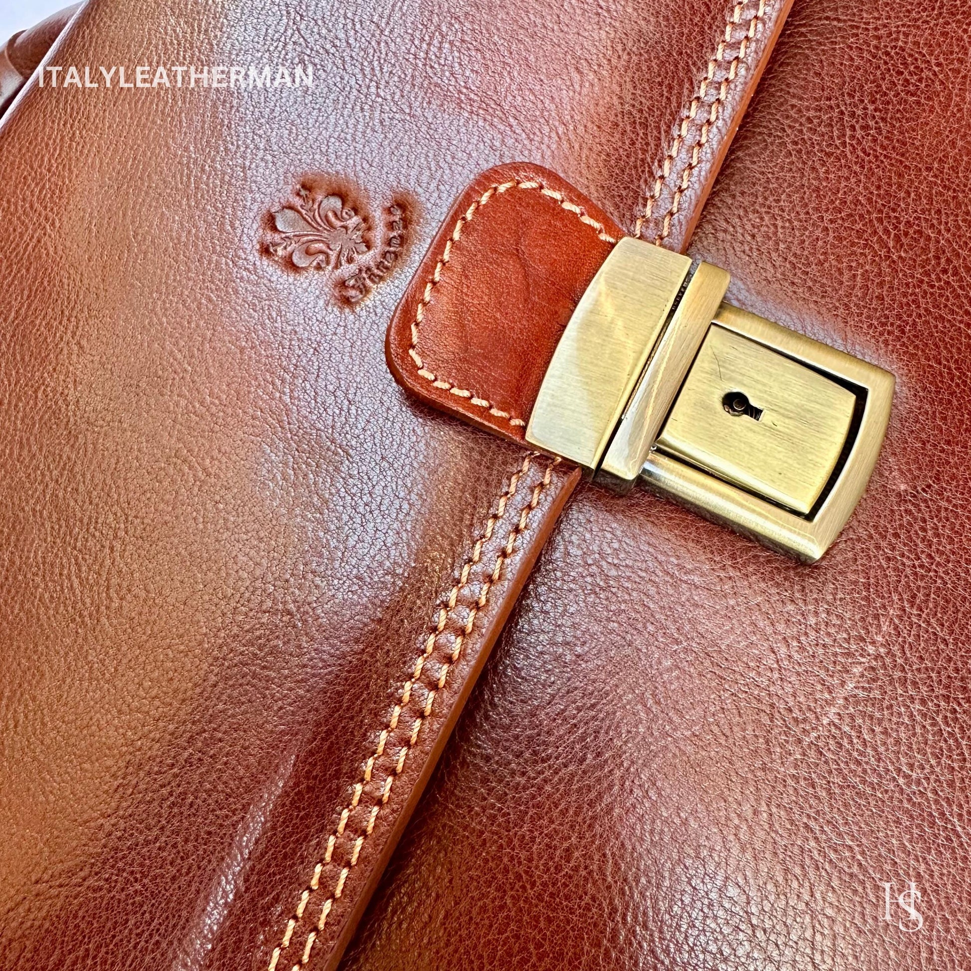 Italian Handmade Leather Briefcase Bags for Men, Inspired Men's Messenger Bag, Perfect gift for him, Made in Italy