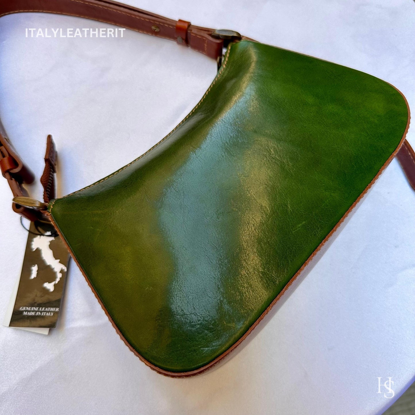 Italian Handmade Leather Bags For Women l Elegant Small Leather Tote From Florence, Mini Shoulder Bag, Gift for her