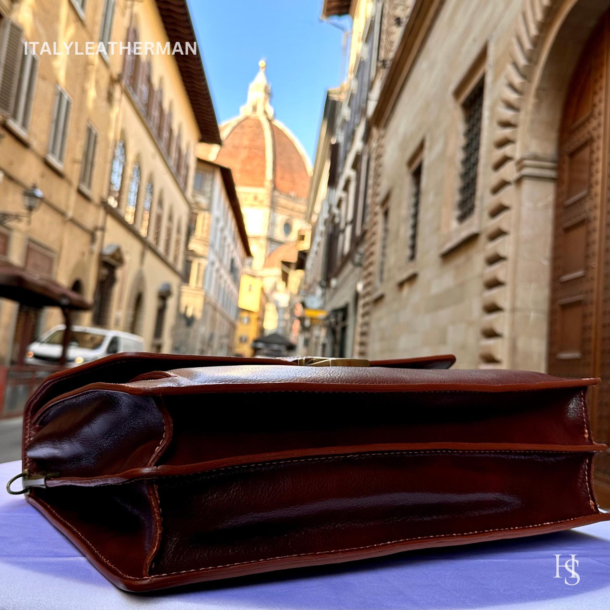 Italian Handmade Leather Briefcase Bags for Men, Inspired Men's Messenger Bag, Perfect gift for him, Made in Italy