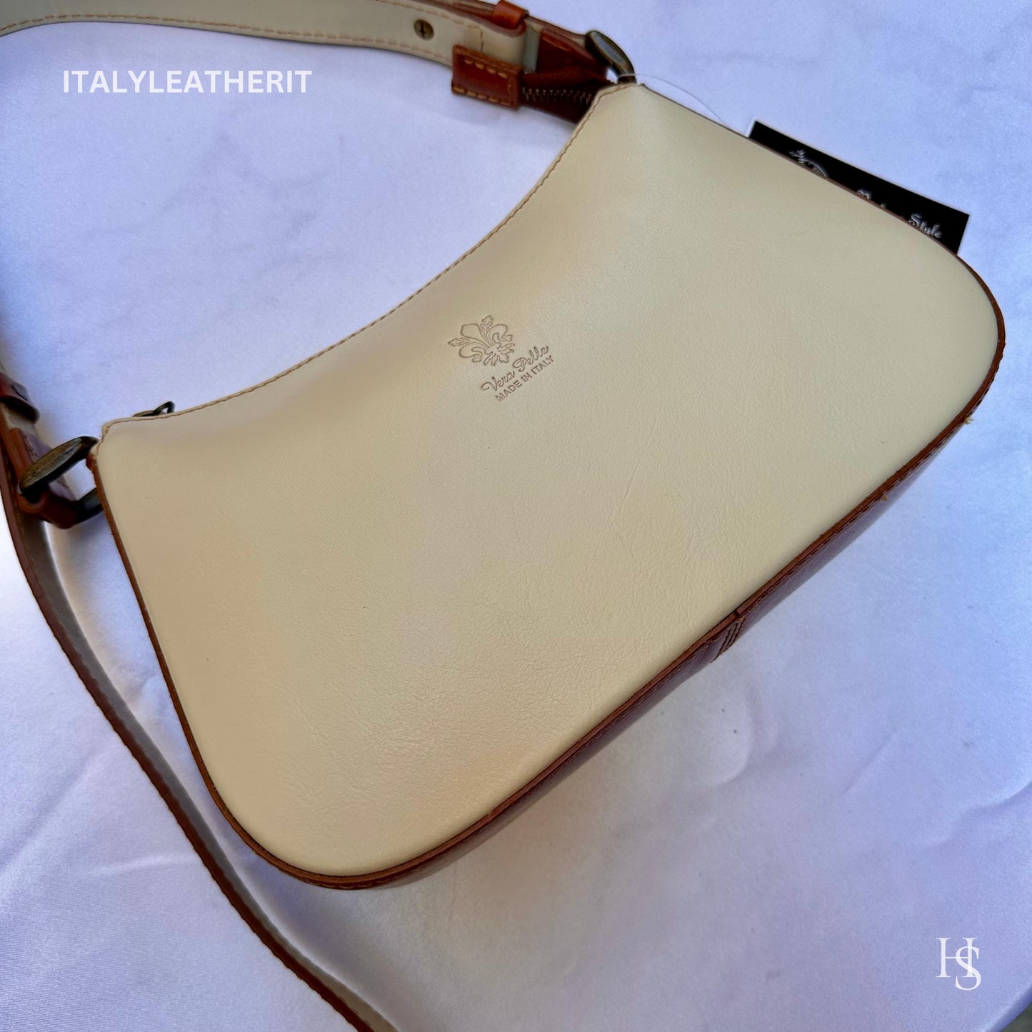 Italian Handmade Leather Bags For Women l Elegant Small Leather Tote From Florence, Mini Shoulder Bag, Gift for her