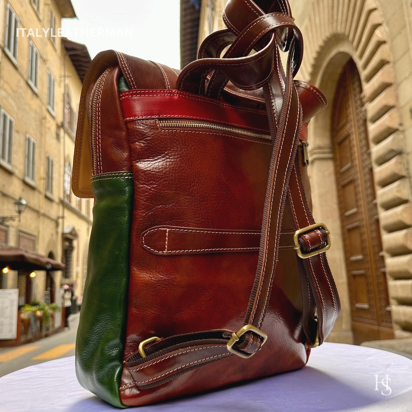 Italian Handmade Leather Backpacks for Men | Elevate Your Style with Exquisite Craftsmanship Made in Italy from Florence