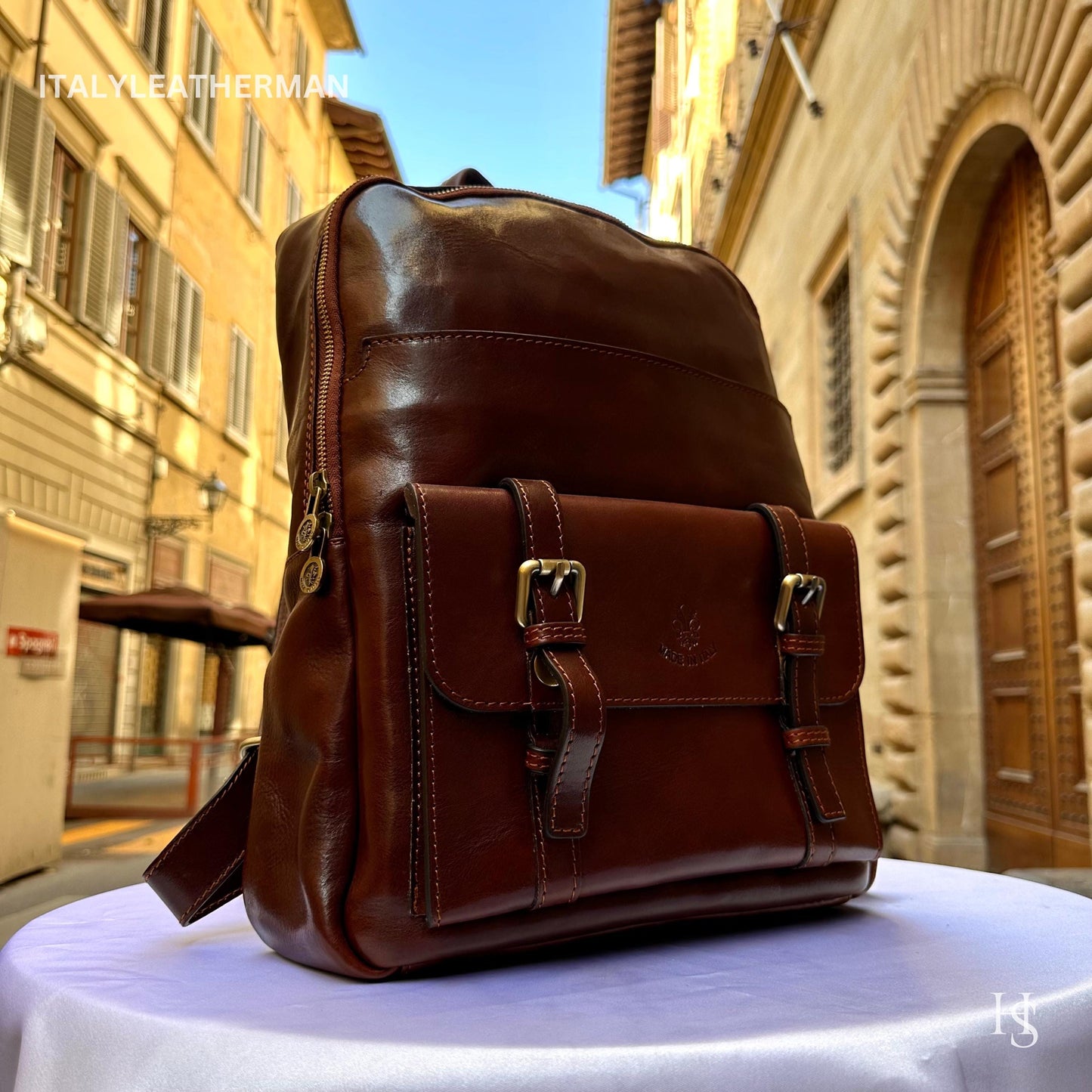 Italian Handmade Leather Backpacks for Men | Elevate Your Style with Exquisite Craftsmanship Made in Italy
