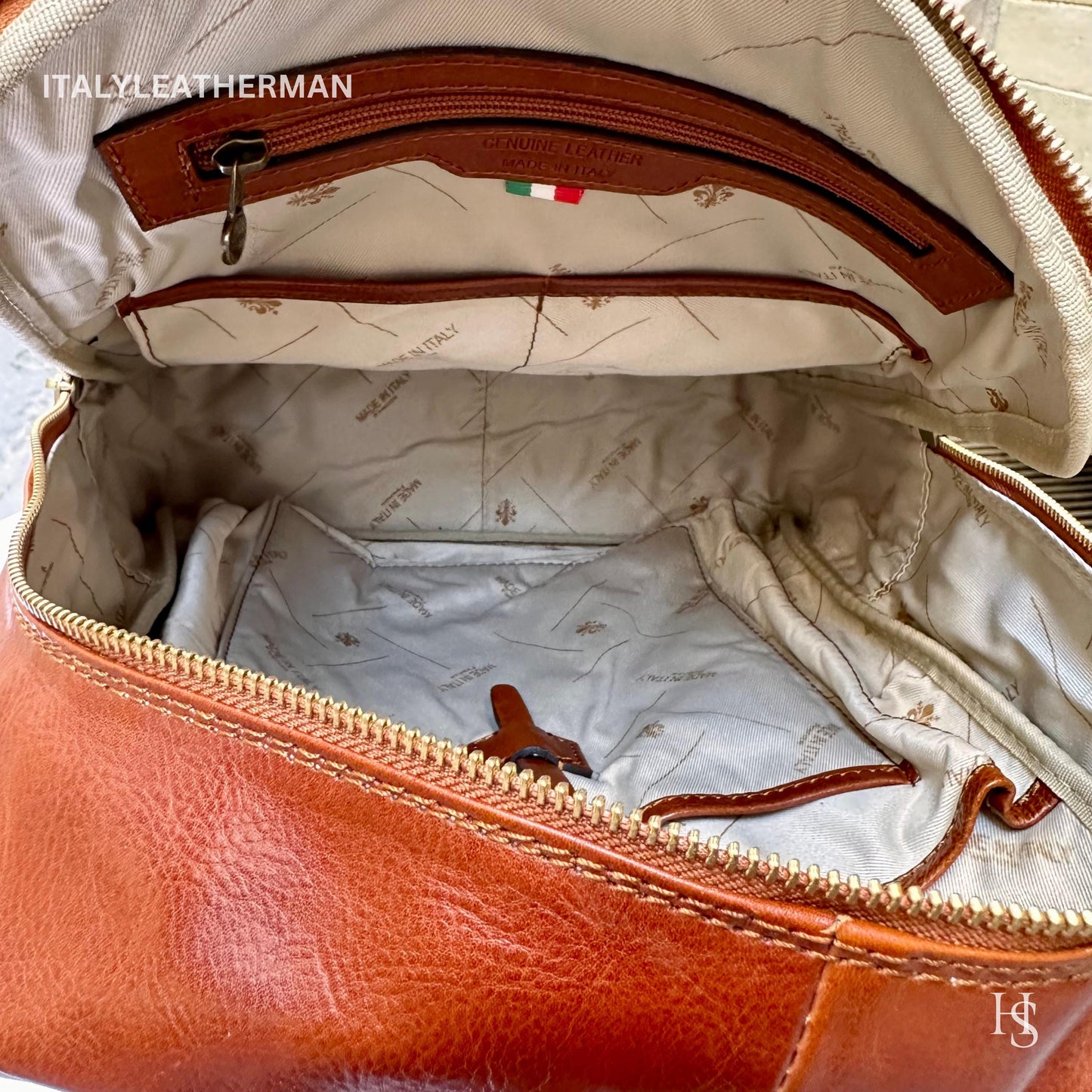 Italian Handmade Leather Backpacks for Men | Elevate Your Style with Exquisite Craftsmanship Made in Italy
