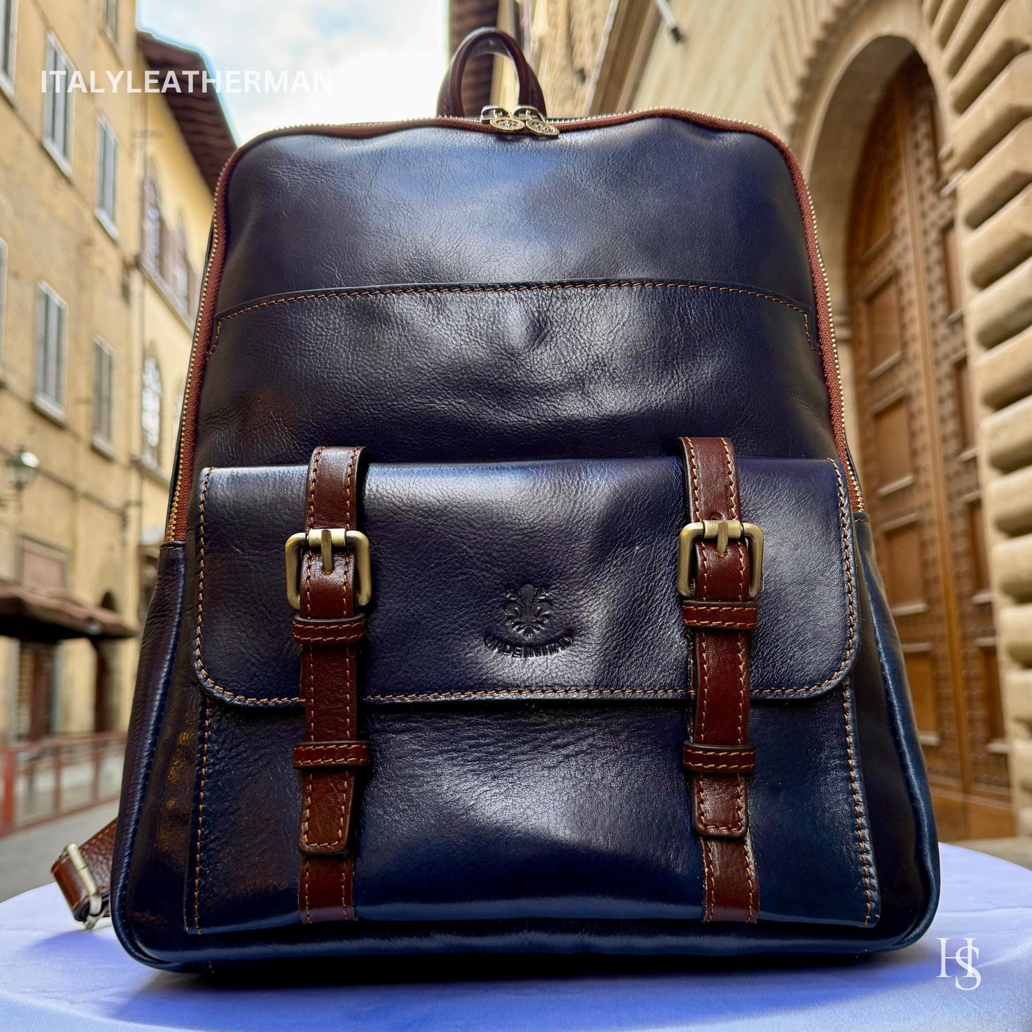 Italian Handmade Leather Backpacks for Men | Elevate Your Style with Exquisite Craftsmanship Made in Italy