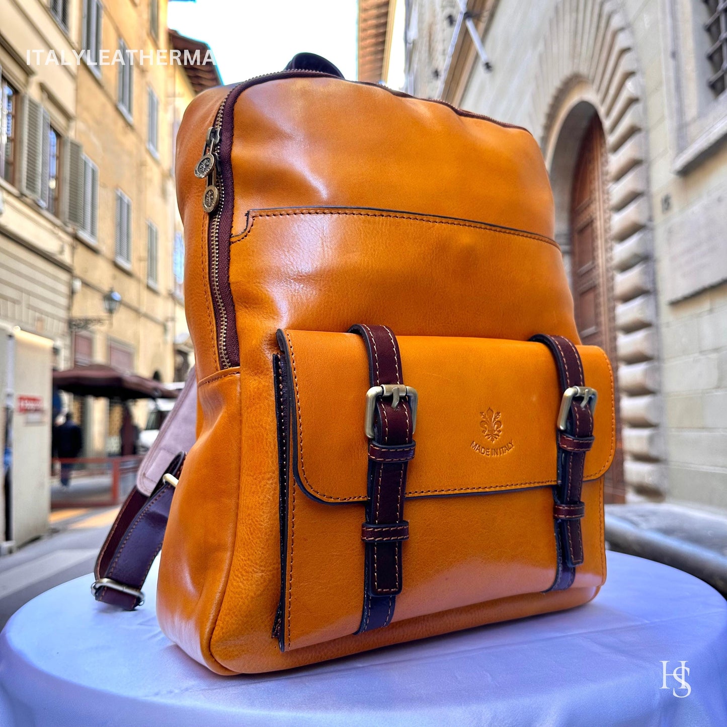 Italian Handmade Leather Backpacks for Men | Elevate Your Style with Exquisite Craftsmanship Made in Italy