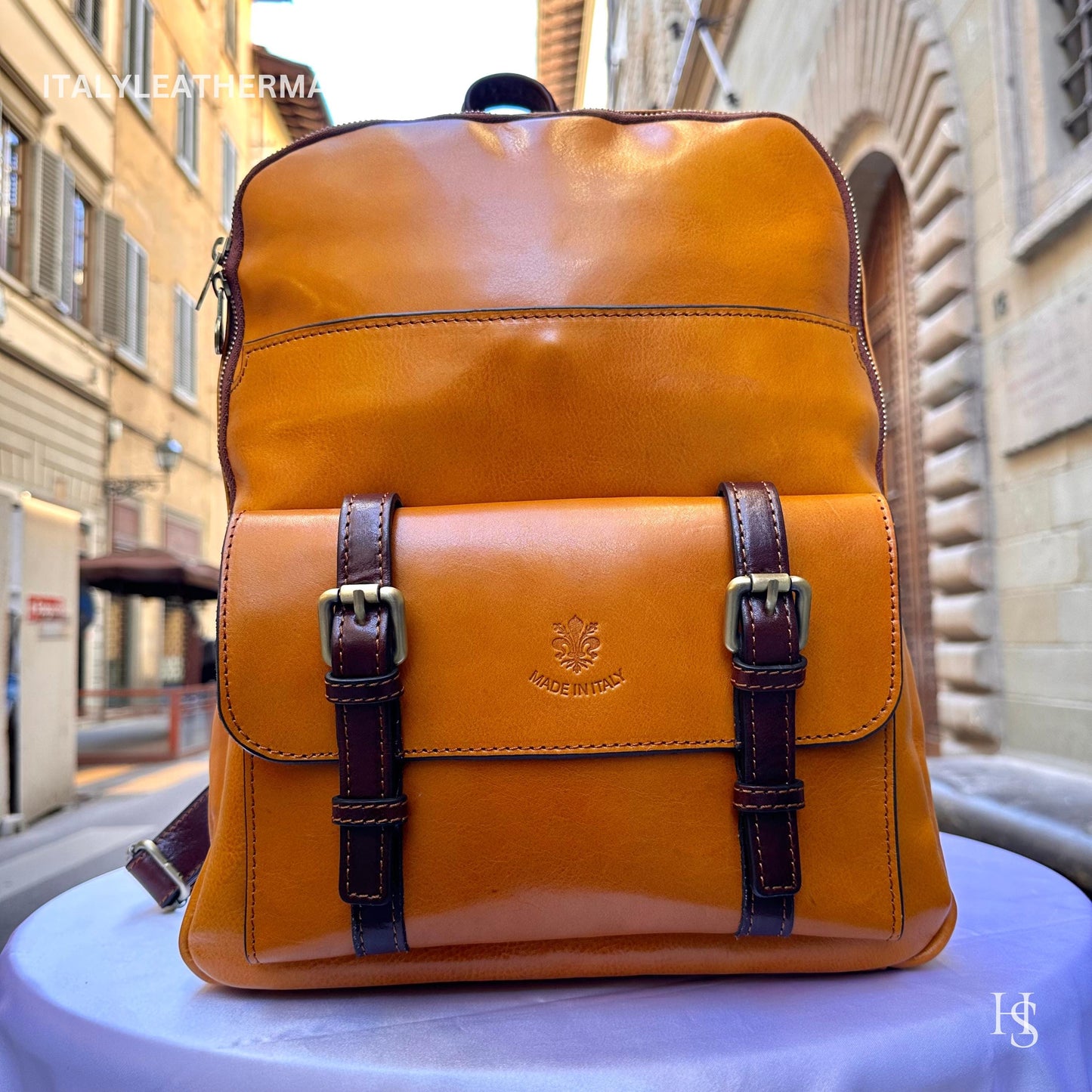 Italian Handmade Leather Backpacks for Men | Elevate Your Style with Exquisite Craftsmanship Made in Italy