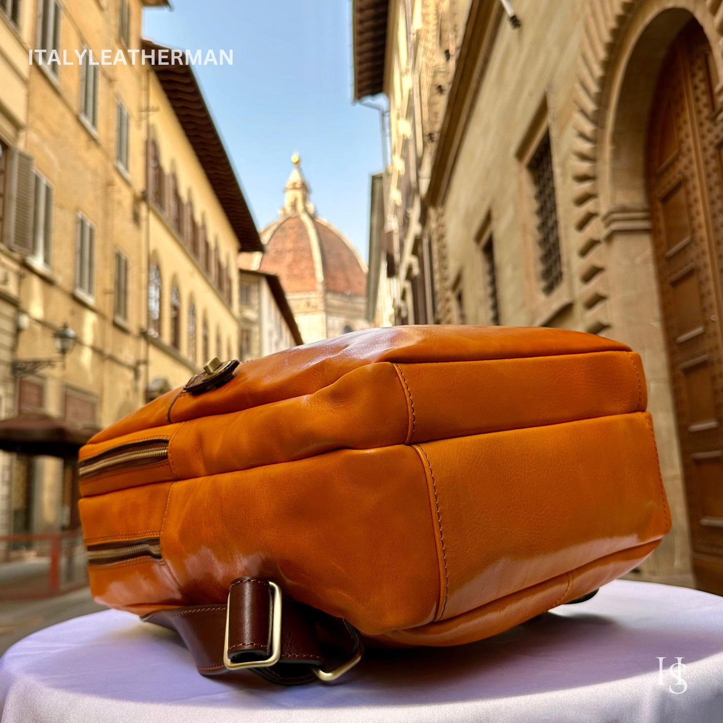 Italian Handmade Leather Backpacks for Men | Elevate Your Style with Exquisite Craftsmanship Made in Italy from Florence