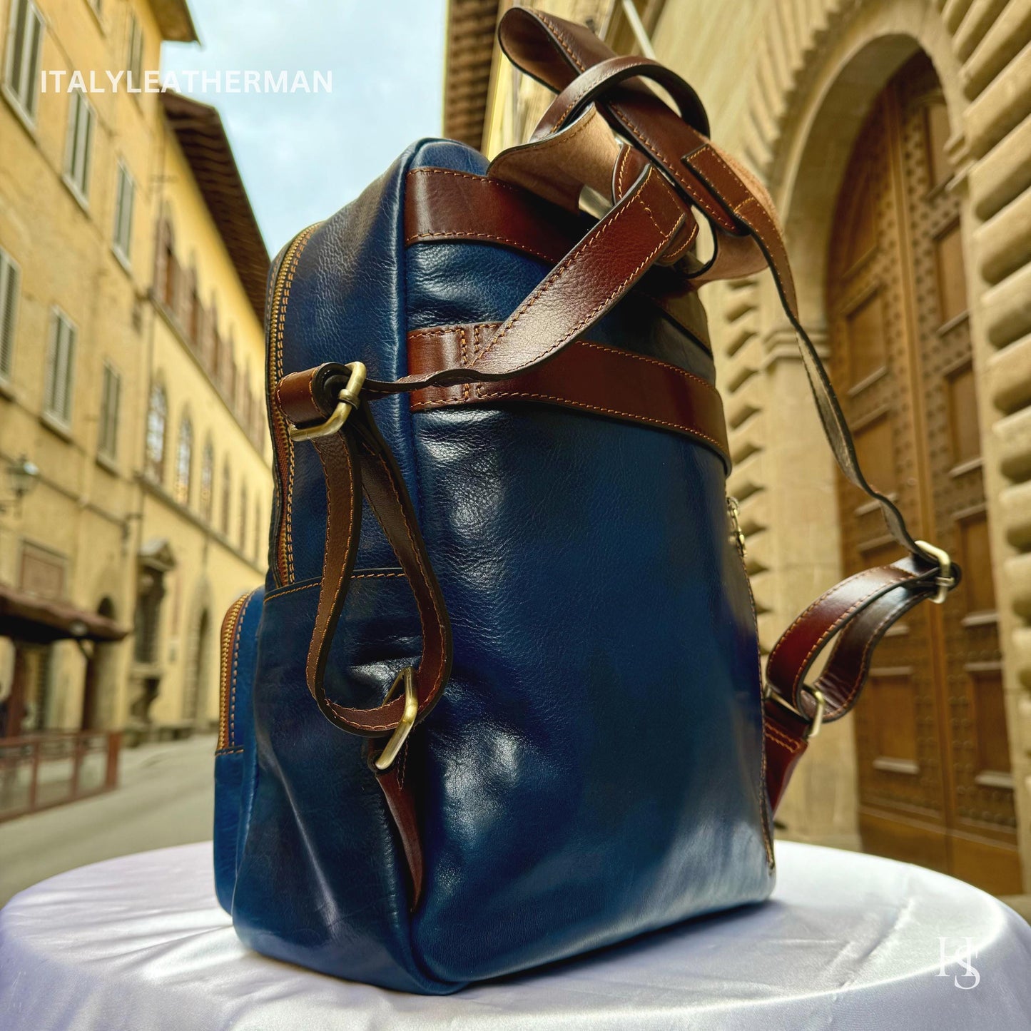 Italian Handmade Leather Backpacks for Men | Elevate Your Style with Exquisite Craftsmanship Made in Italy from Florence