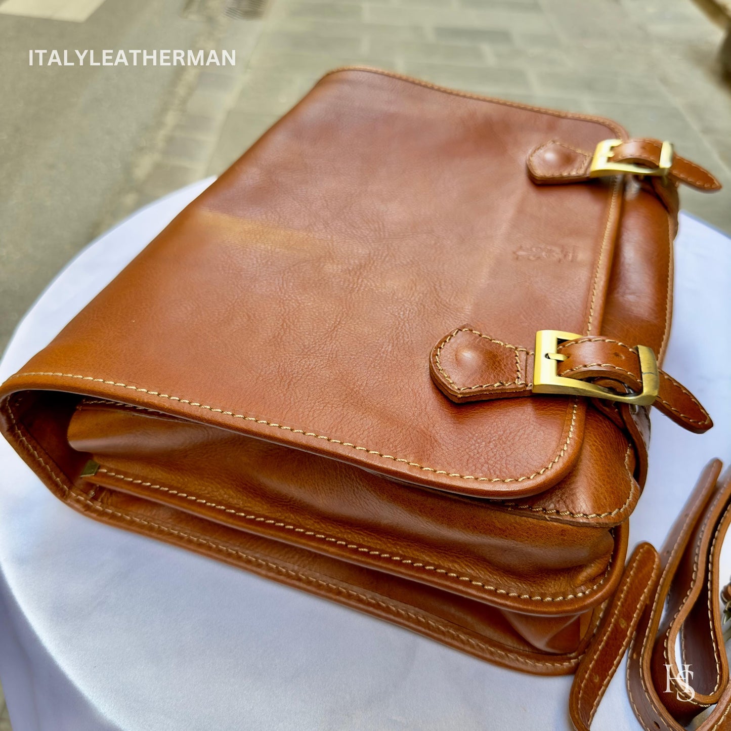 Italian Handmade Leather Briefcase Bags for Men | Elevate Your Style with Exquisite Craftsmanship made in Italy