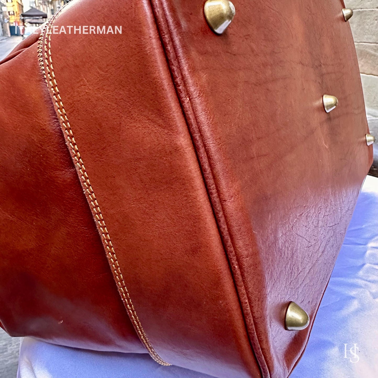 Italian Handmade Leather Travel Shoe Bags for Men | Elevate Your Style with Exquisite Craftsmanship made in Italy