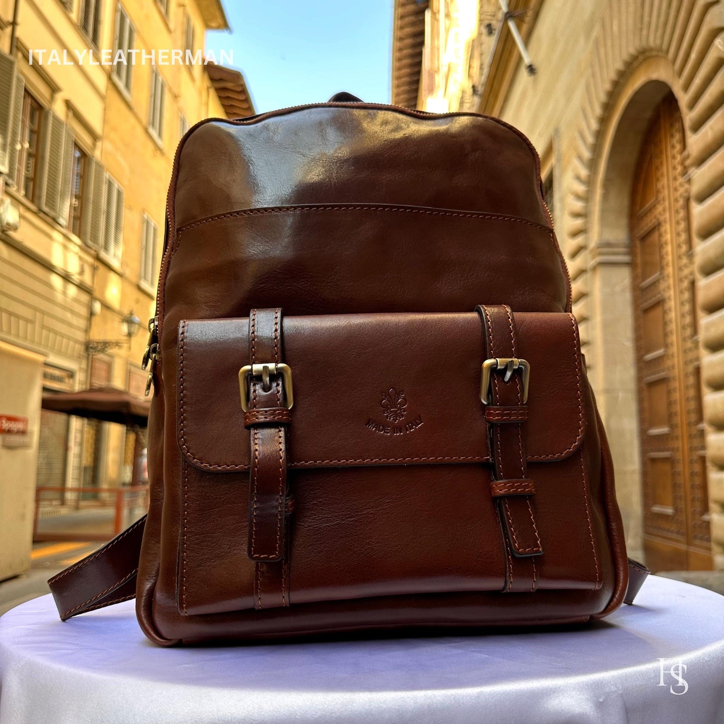 Italian Handmade Leather Backpacks for Men | Elevate Your Style with Exquisite Craftsmanship Made in Italy
