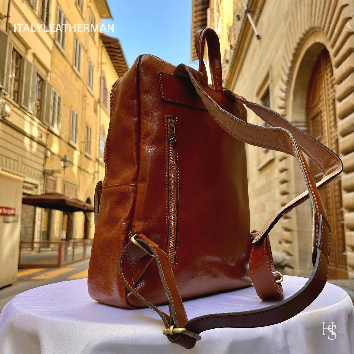 Italian Handmade Leather Backpacks for Men | Elevate Your Style with Exquisite Craftsmanship Made in Italy