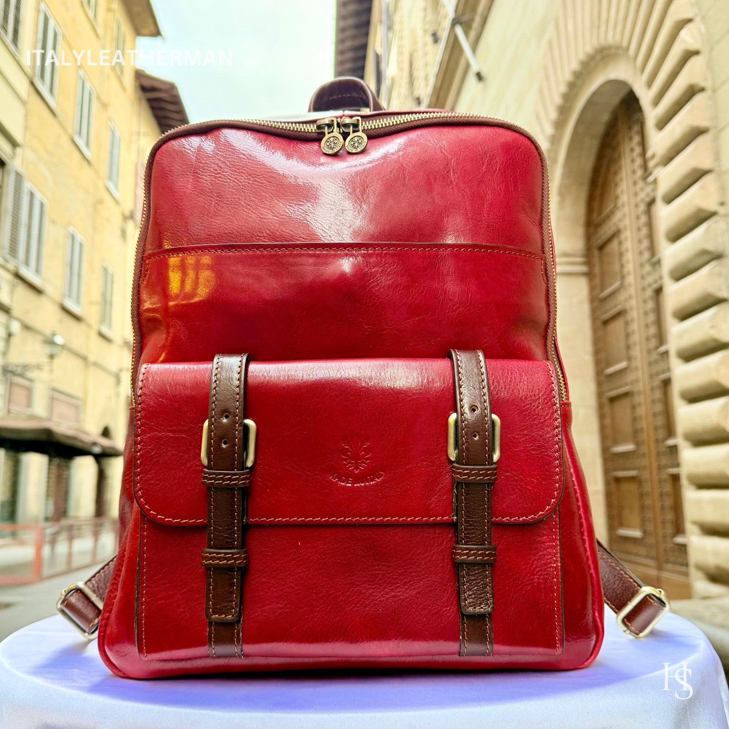Italian Handmade Leather Backpacks for Men | Elevate Your Style with Exquisite Craftsmanship Made in Italy