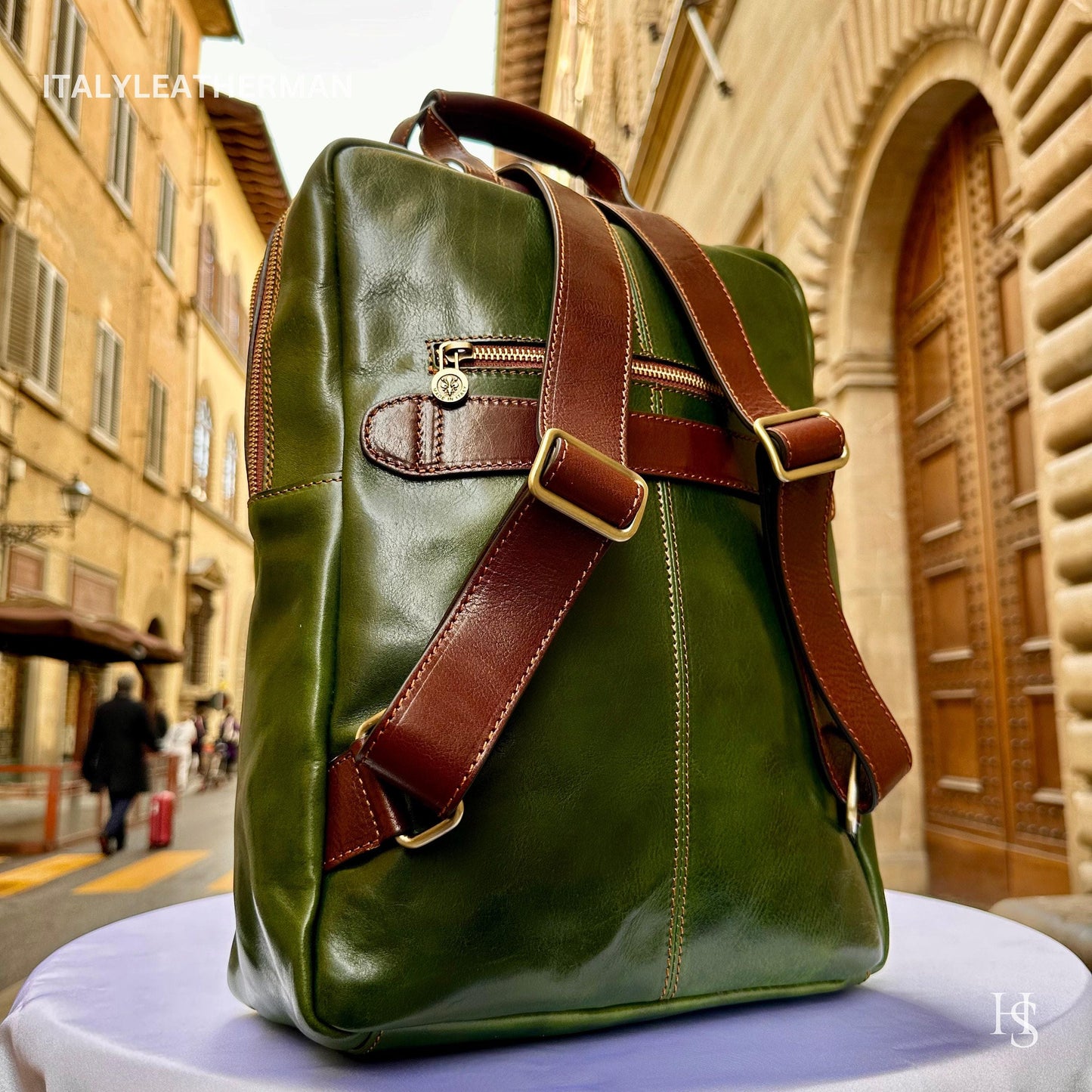 Italian Handmade Leather Backpacks for Men | Elevate Your Style with Exquisite Craftsmanship Made in Italy from Florence