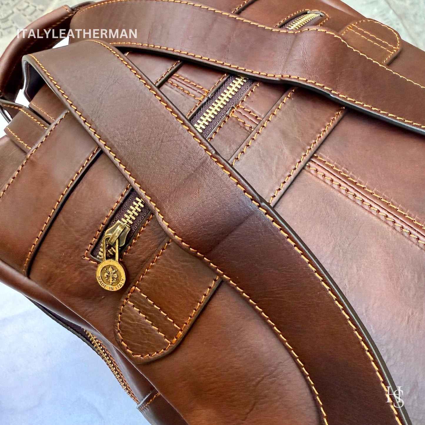 Italian Handmade Leather Backpacks for Men | Elevate Your Style with Exquisite Craftsmanship Made in Italy from Florence