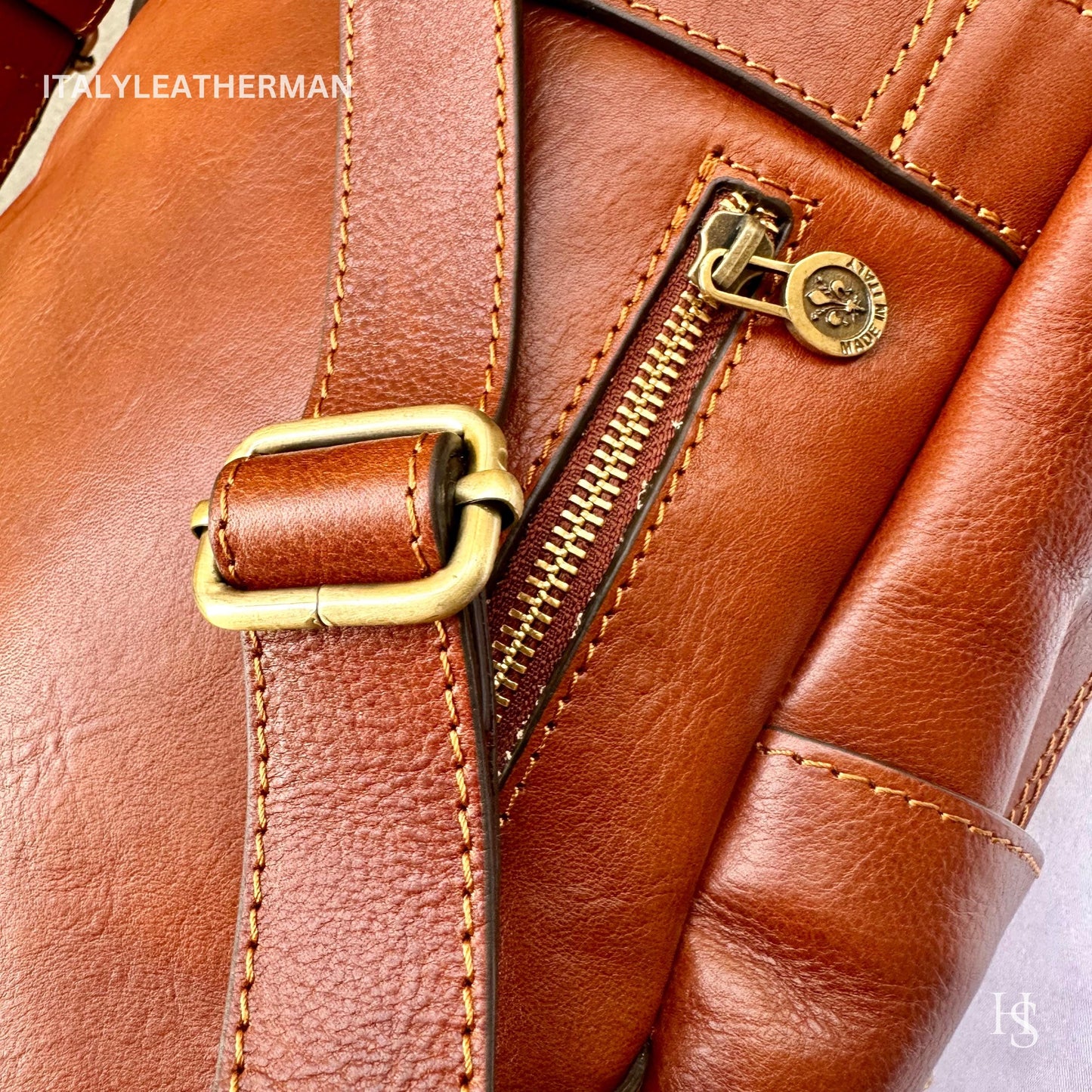 Italian Handmade Leather Backpacks for Men | Elevate Your Style with Exquisite Craftsmanship Made in Italy from Florence