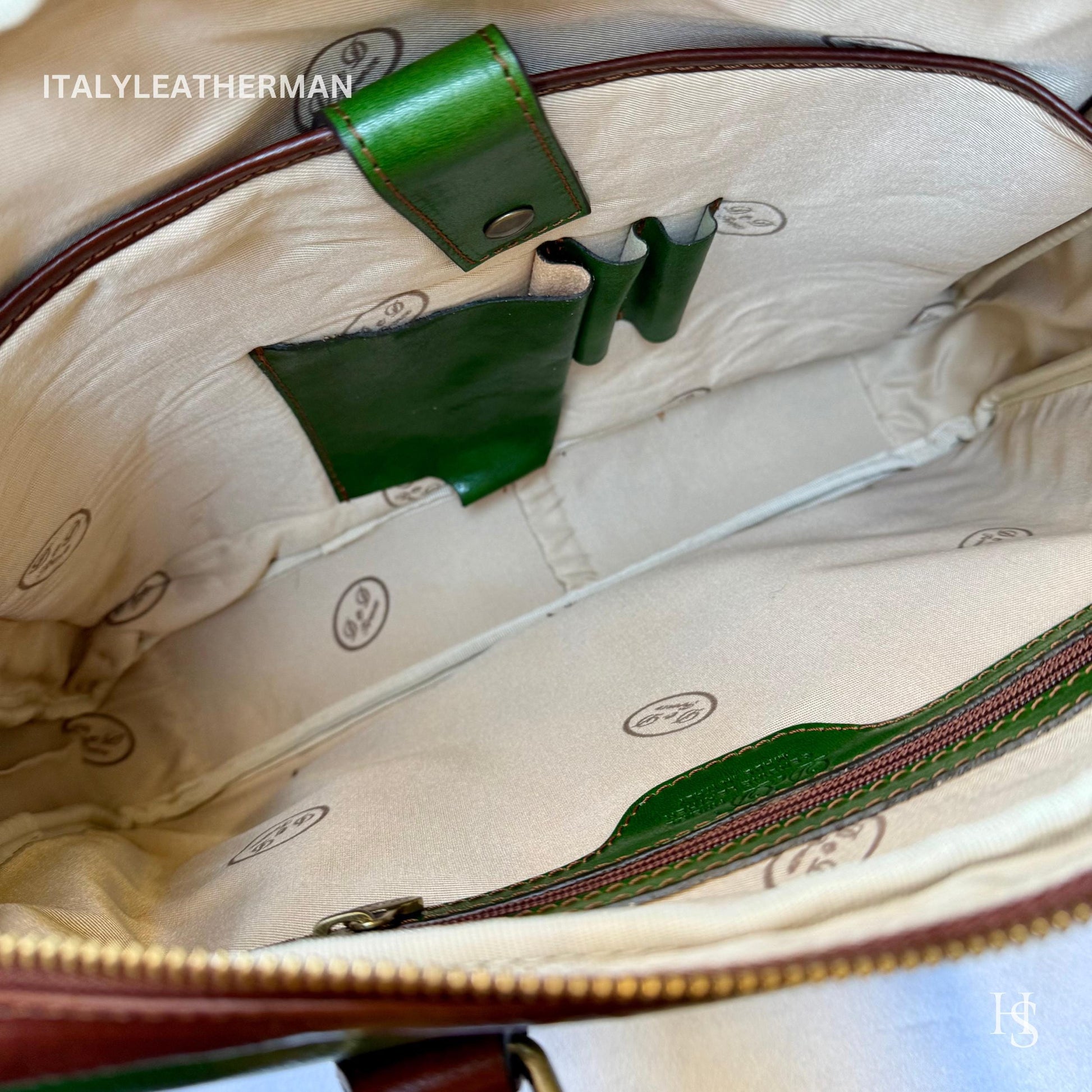 Italian Handmade Leather Briefcase Bags for Men | Elevate Your Style with Exquisite Craftsmanship made in Italy