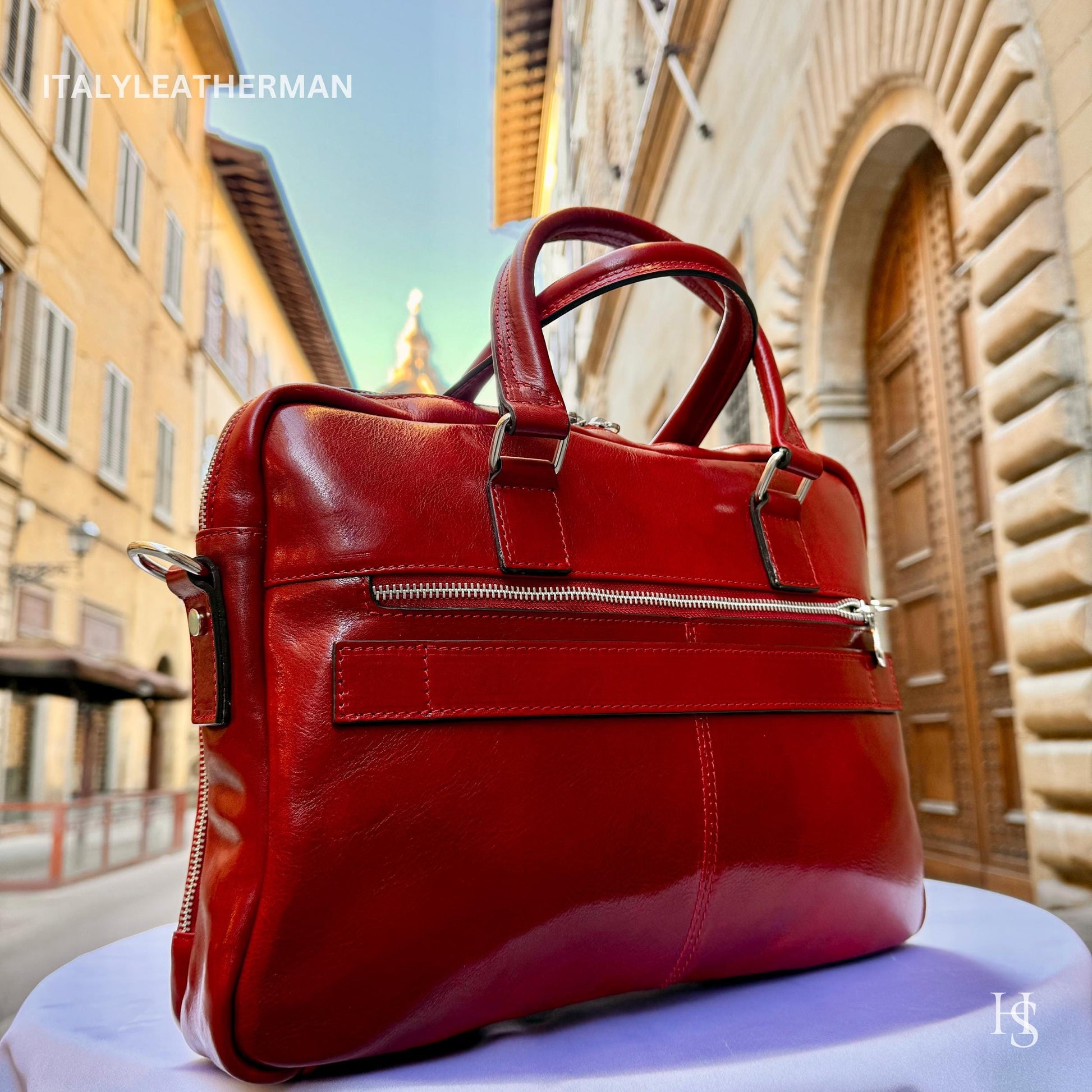 Italian Handmade Leather Briefcase Bags for Men | Elevate Your Style with Exquisite Craftsmanship made in Italy