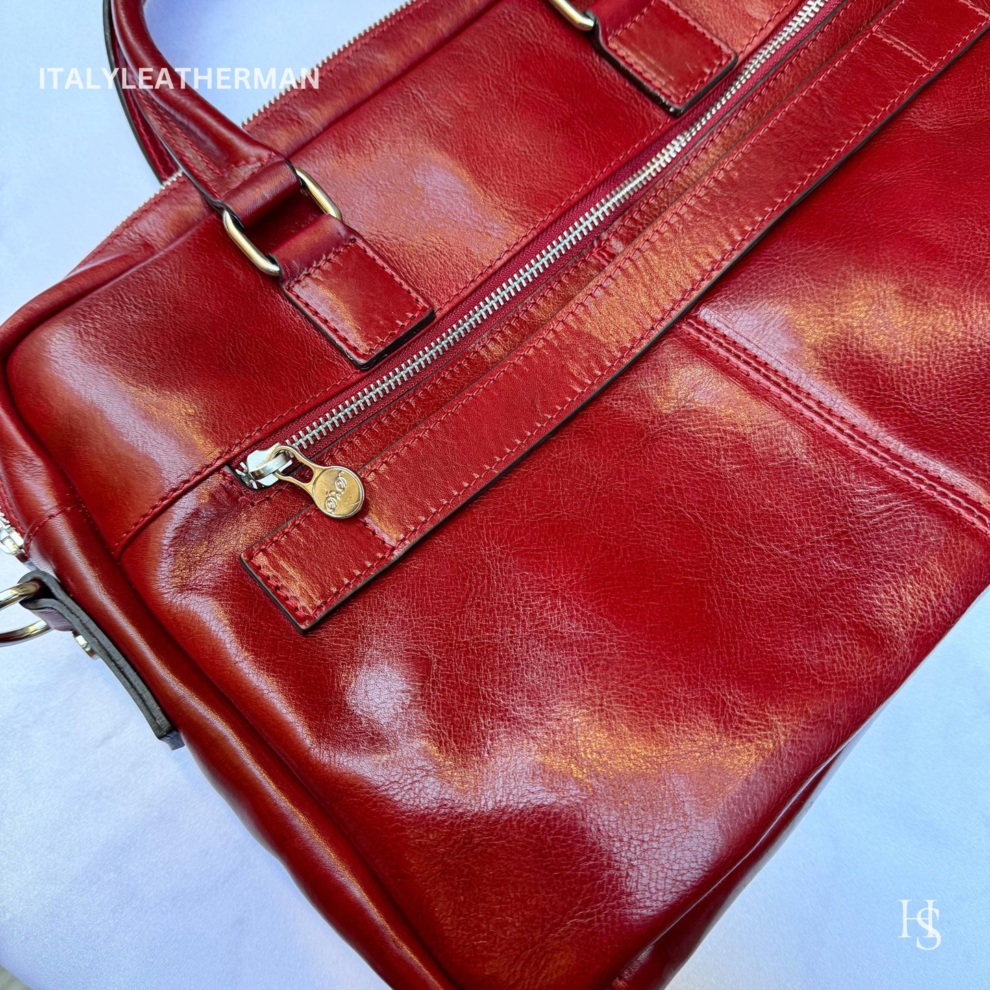 Italian Handmade Leather Briefcase Bags for Men | Elevate Your Style with Exquisite Craftsmanship made in Italy