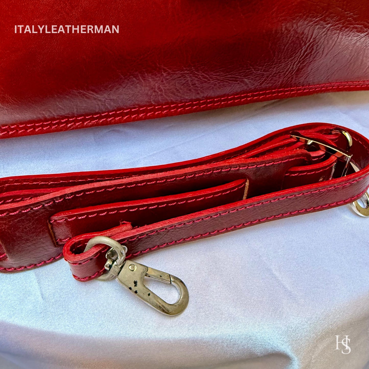 Italian Handmade Leather Briefcase Bags for Men , Inspired Men's Messenger Bag, perfect gift for him