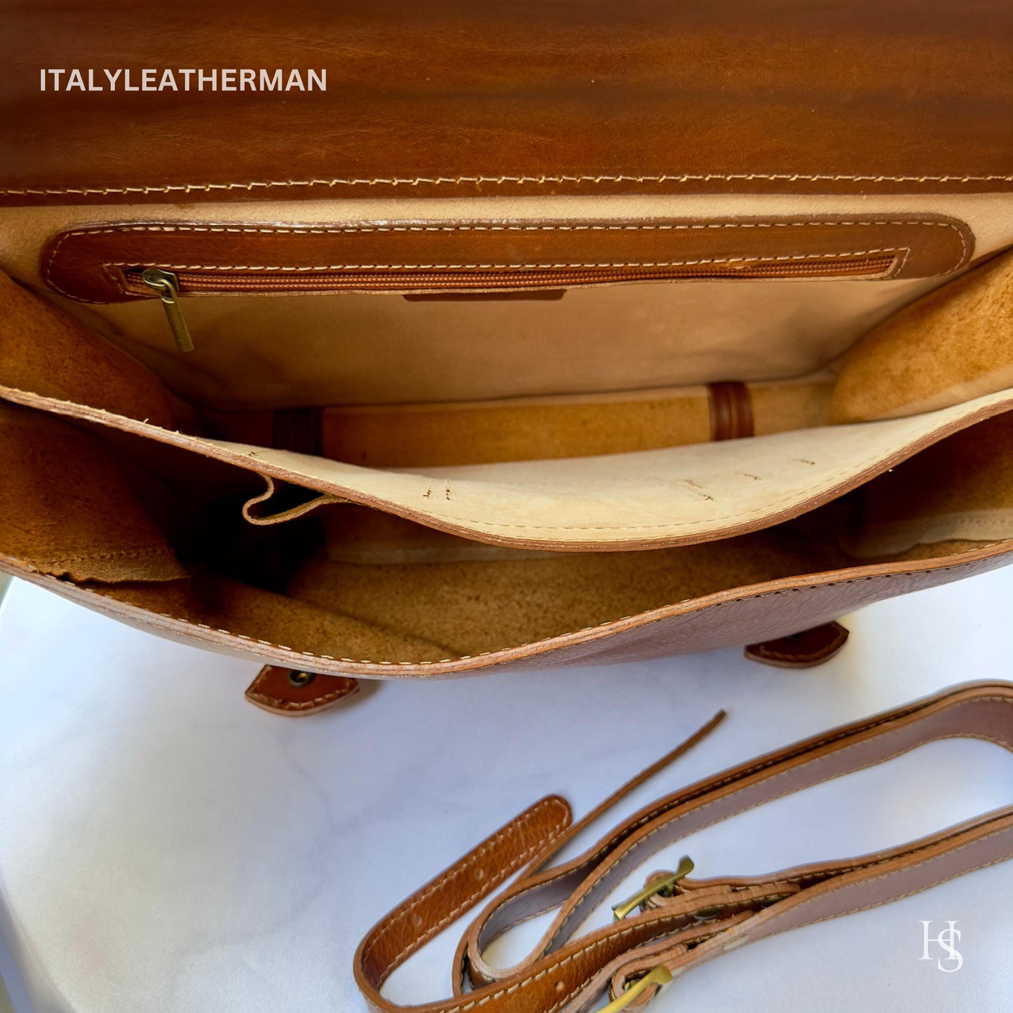 Italian Handmade Leather Briefcase Bags for Men | Elevate Your Style with Exquisite Craftsmanship made in Italy