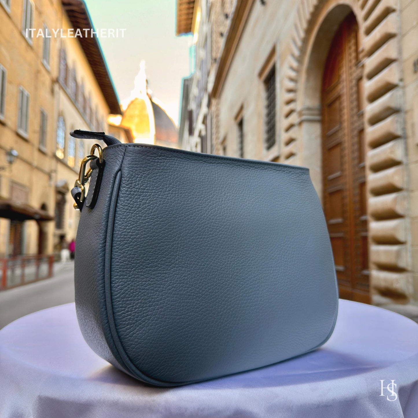 Italian Handmade Leather Bags For Women l l Elegant Leather Tote From Florence, Made in Italy, top leather Tote