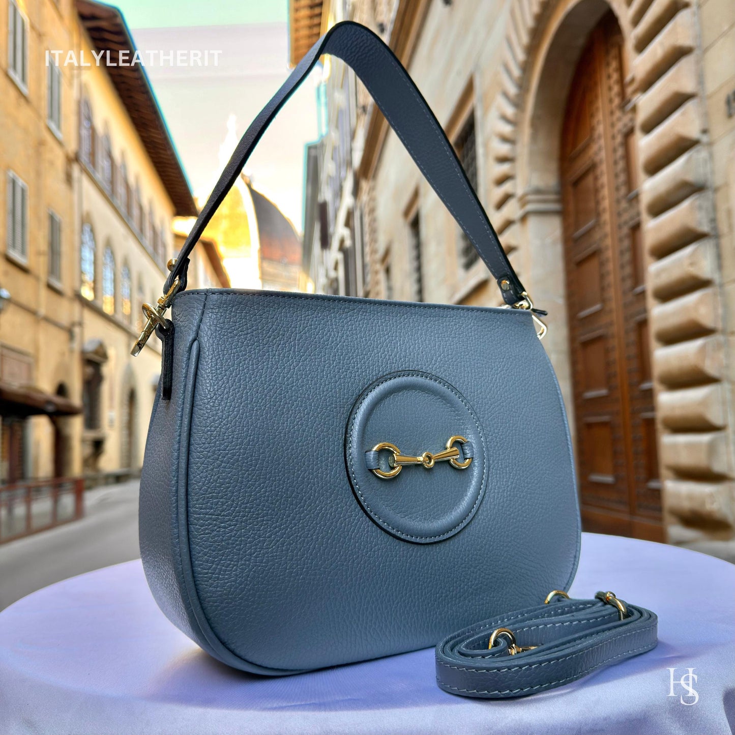 Italian Handmade Leather Bags For Women l l Elegant Leather Tote From Florence, Made in Italy, top leather Tote
