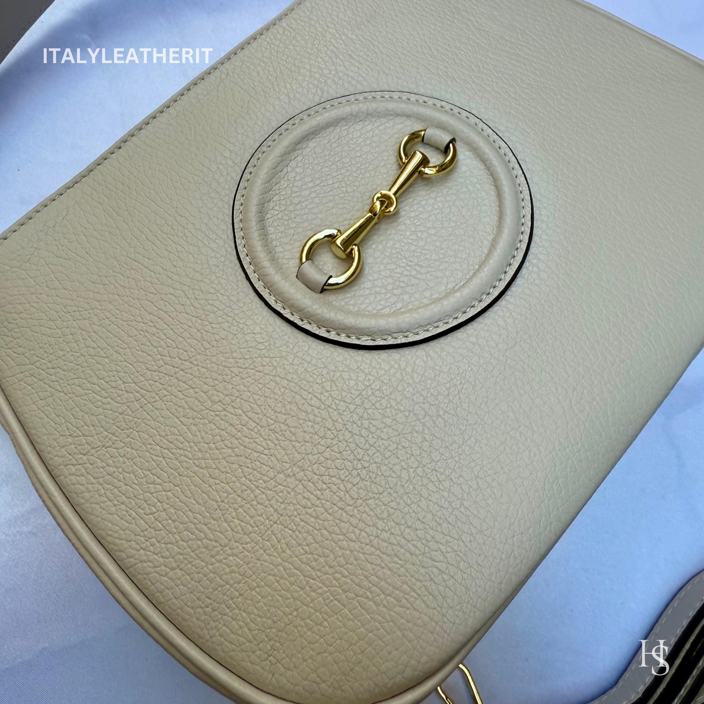 Italian Handmade Leather Bags For Women l l Elegant Leather Tote From Florence, Made in Italy, Beige leather Tote