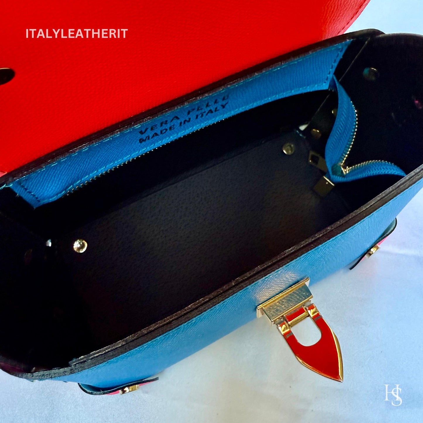 Italian Handmade Leather Bags For Women | Elegant Leather Tote From Florence | Small Handbags and Shoulder Bags in Colored