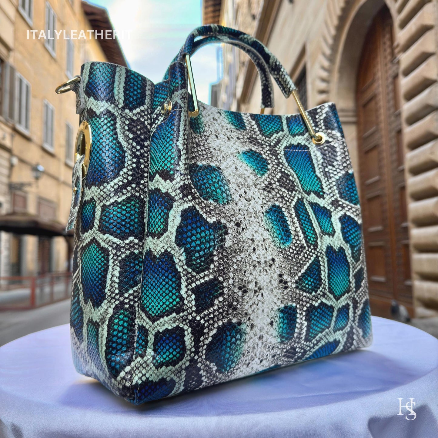 Italian Handmade Leather Bags For Women l l Elegant Leather Tote From Florence, Made in Italy