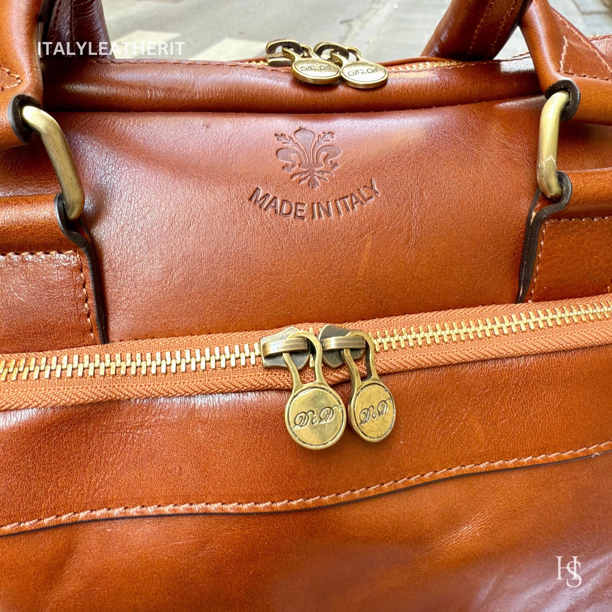 Italian Handmade Leather Briefcase Bags for Men | Elevate Your Style with Exquisite Craftsmanship made in Italy