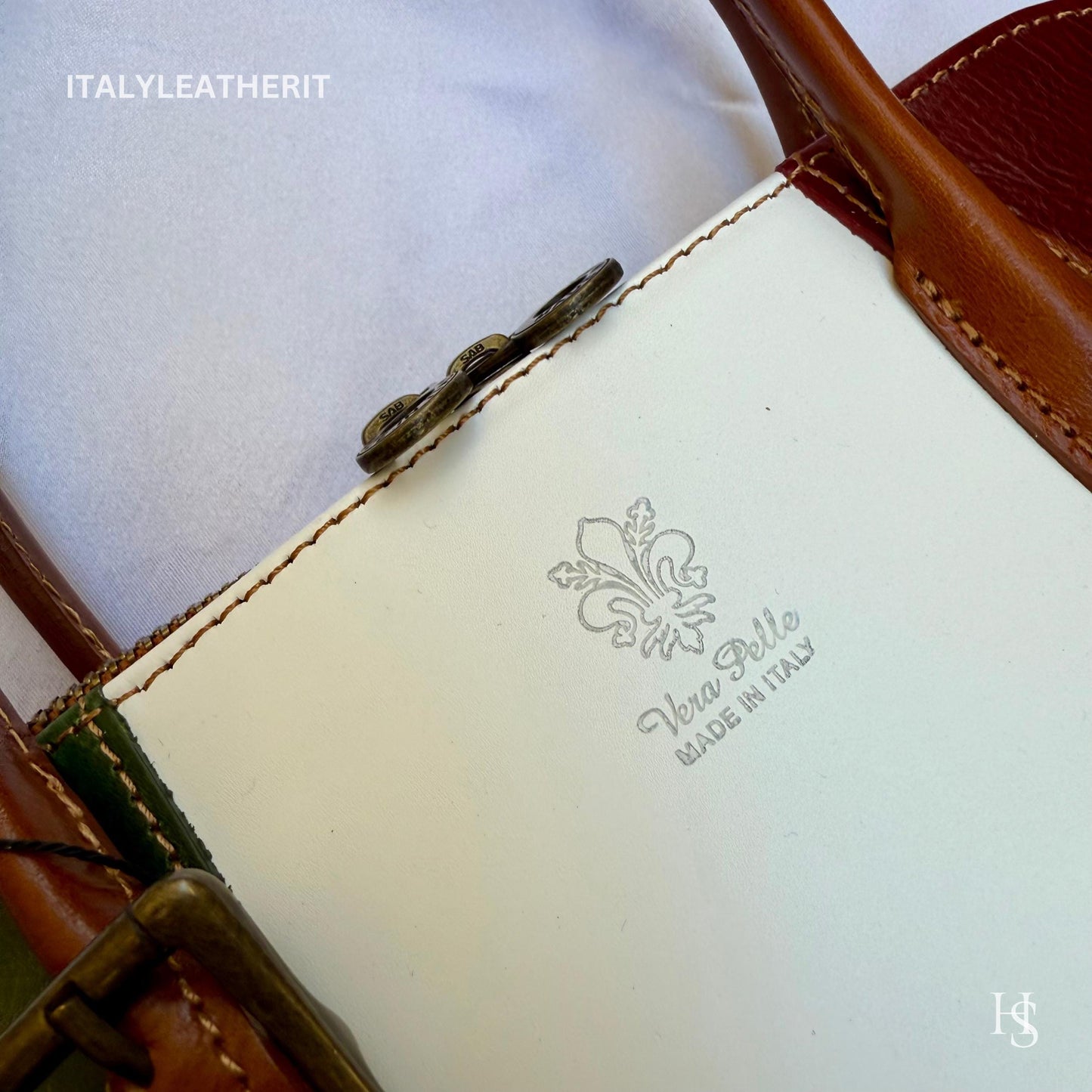 Italian Handmade Leather Bags For Women l l Elegant Leather Tote From Florence, shoulder leather bag