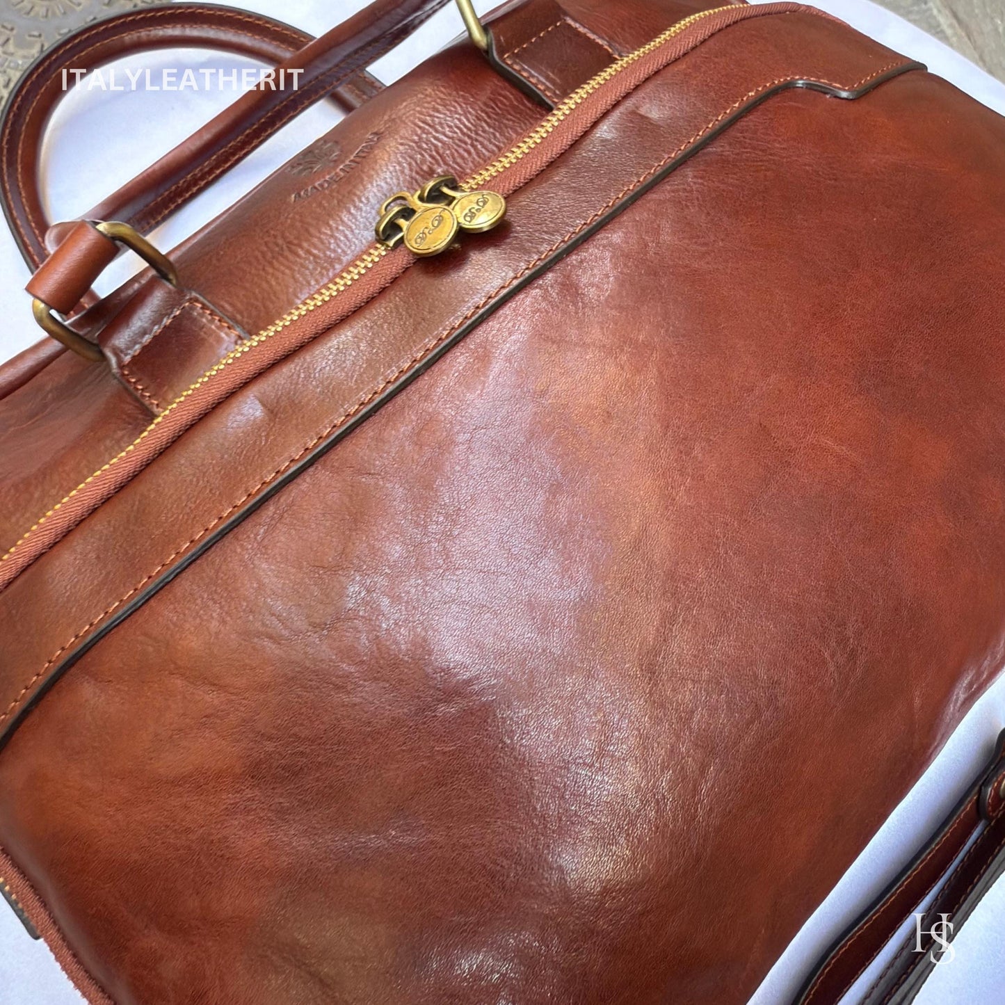 Italian Handmade Leather Briefcase Bags for Men | Elevate Your Style with Exquisite Craftsmanship made in Italy